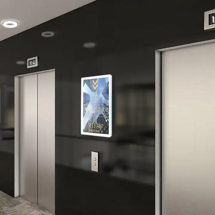 Digitale Tafeln für Aufzüge