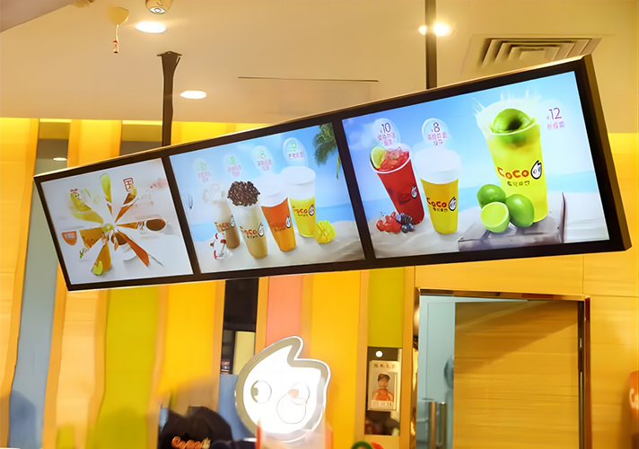 Ekranet e reklamave dixhitale të montuara në mur-4