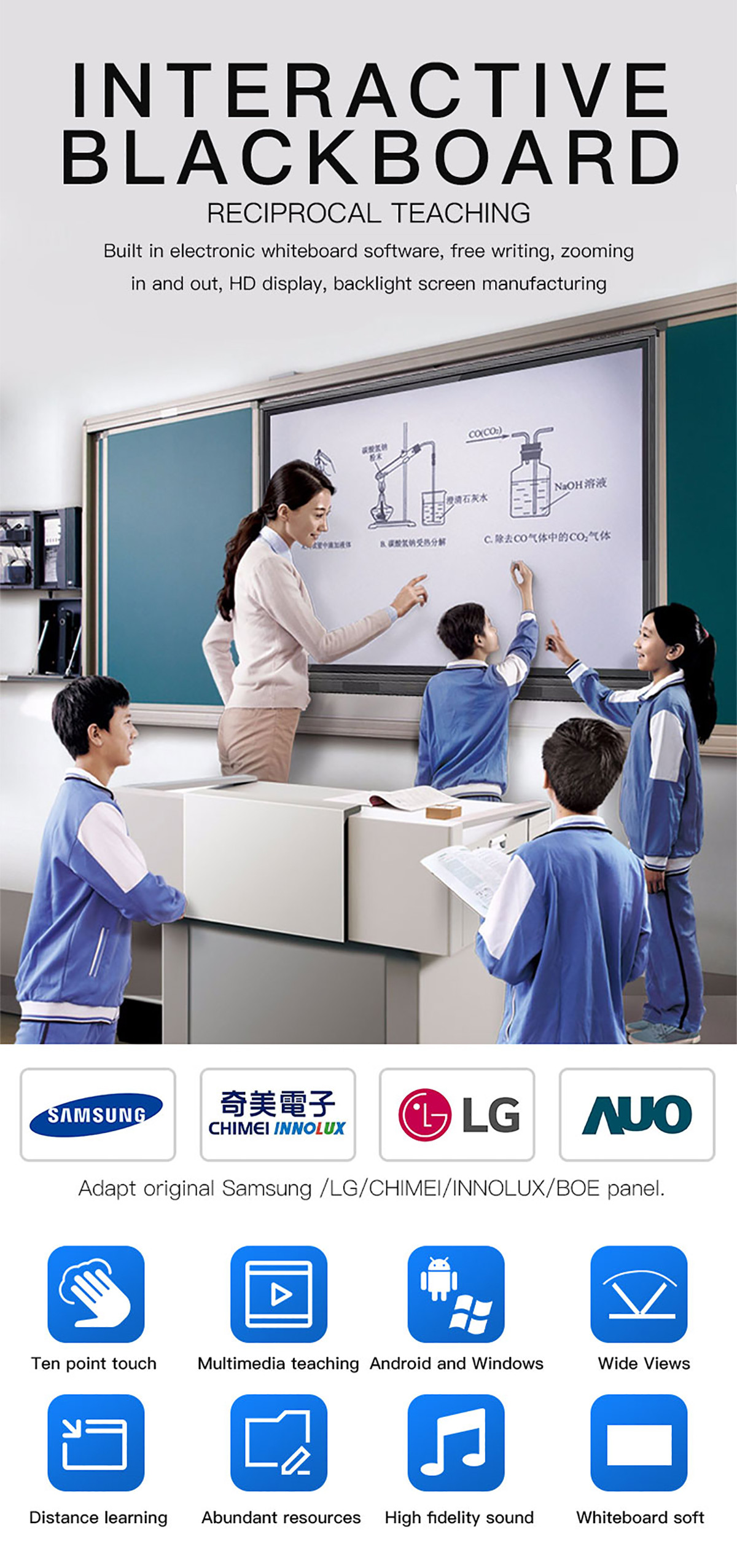 White smart board for schools or offices1 (2)